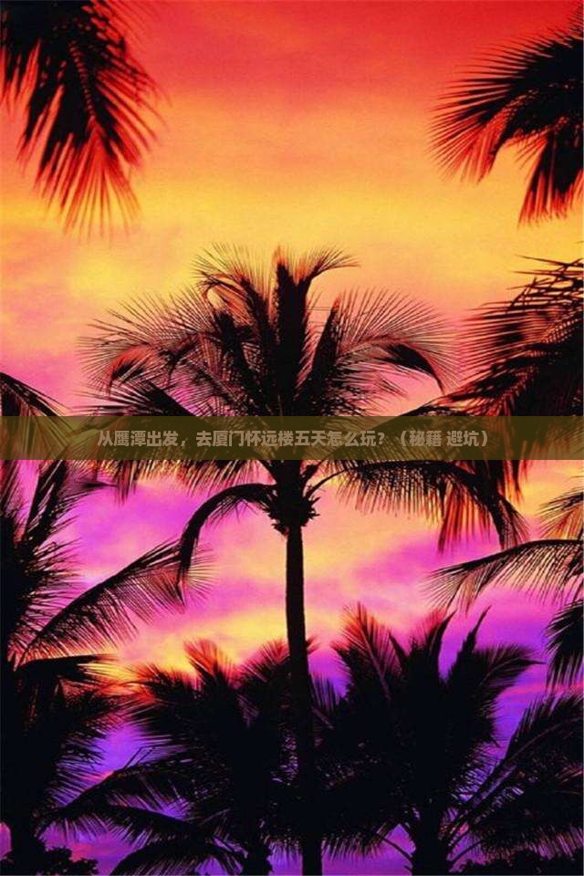 鹰潭去厦门怀远楼五日游