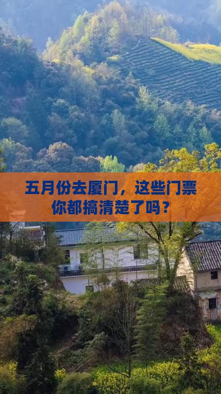 五月去厦门门票