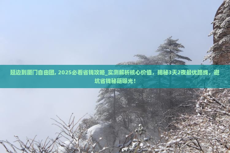 延边到厦门自由团