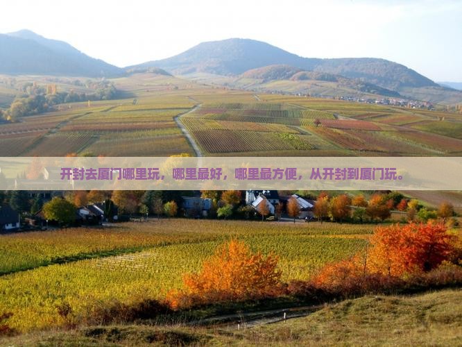 开封去厦门哪里玩