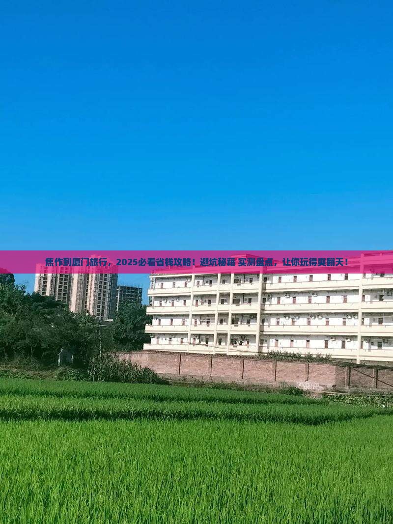 焦作到厦门旅行社