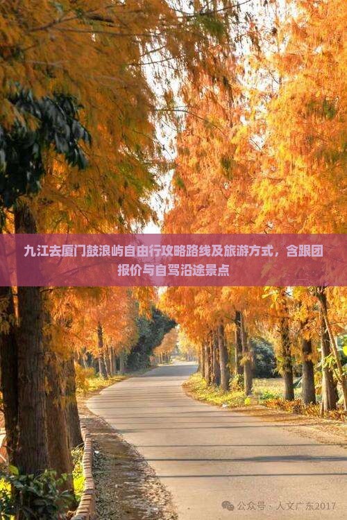 九江去厦门鼓浪屿自由行