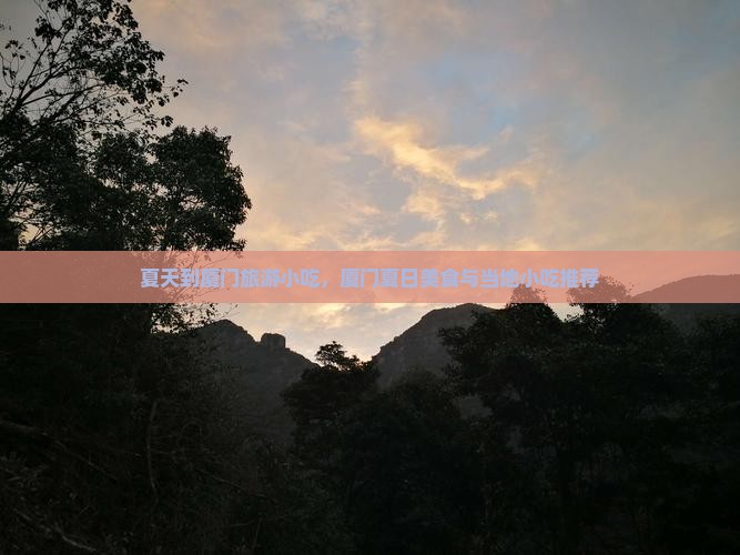 夏天到厦门旅游小吃