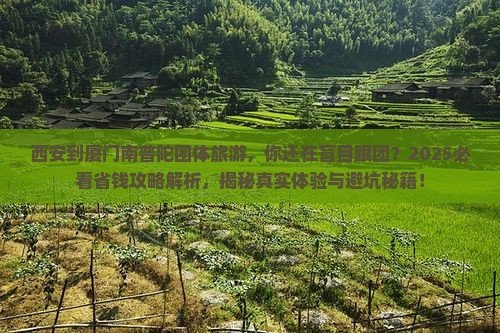 西安到厦门南普陀团体旅游