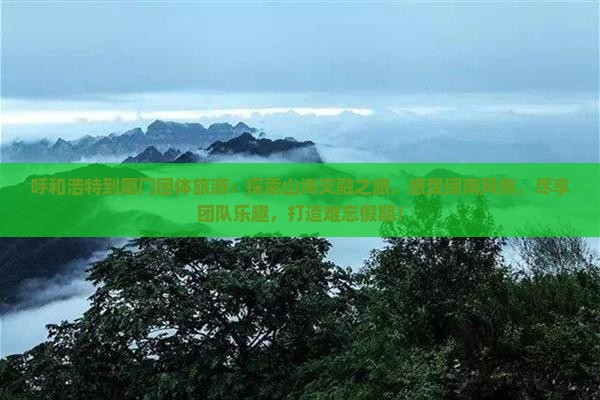 呼和浩特到厦门团体旅游