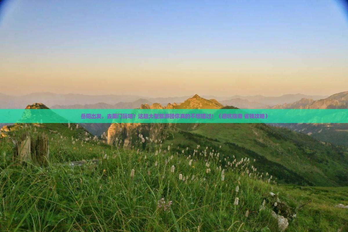 岳阳到厦门大型旅游团