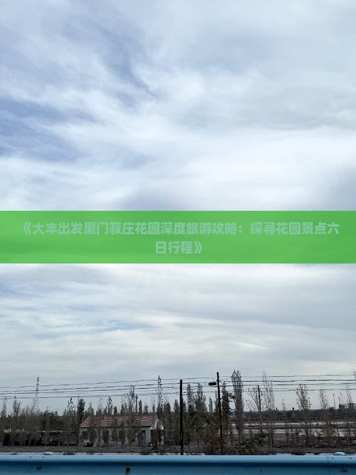 《大丰出发厦门菽庄花园深度旅游攻略：探寻花园景点六日行程》