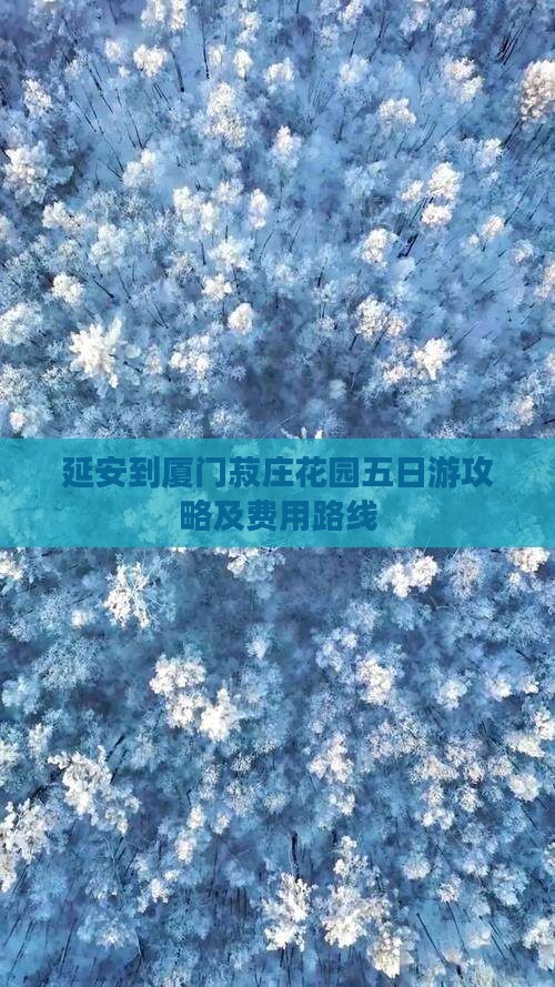 延安到厦门菽庄花园五日游攻略及费用路线