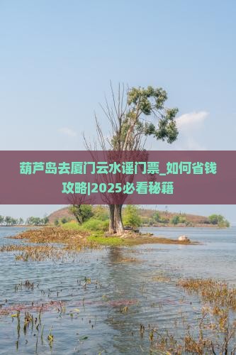 葫芦岛去厦门云水谣门票