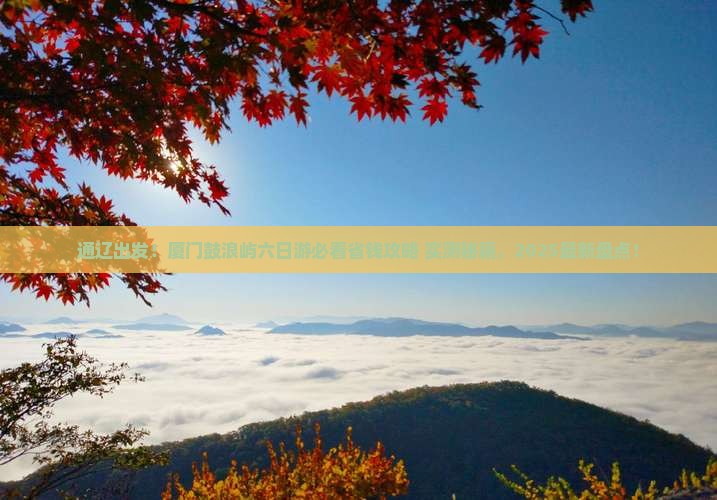 通辽去厦门鼓浪屿六日游