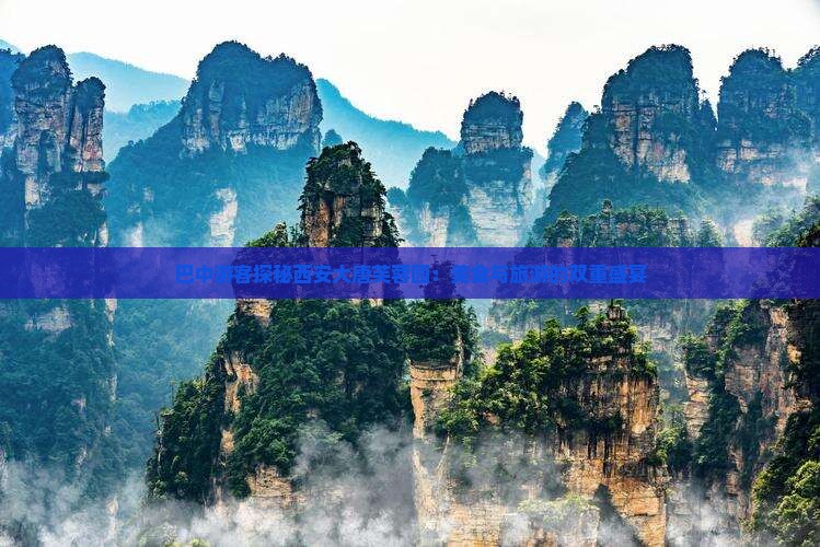 巴中游客探秘西安大唐芙蓉园：美食与旅游的双重盛宴