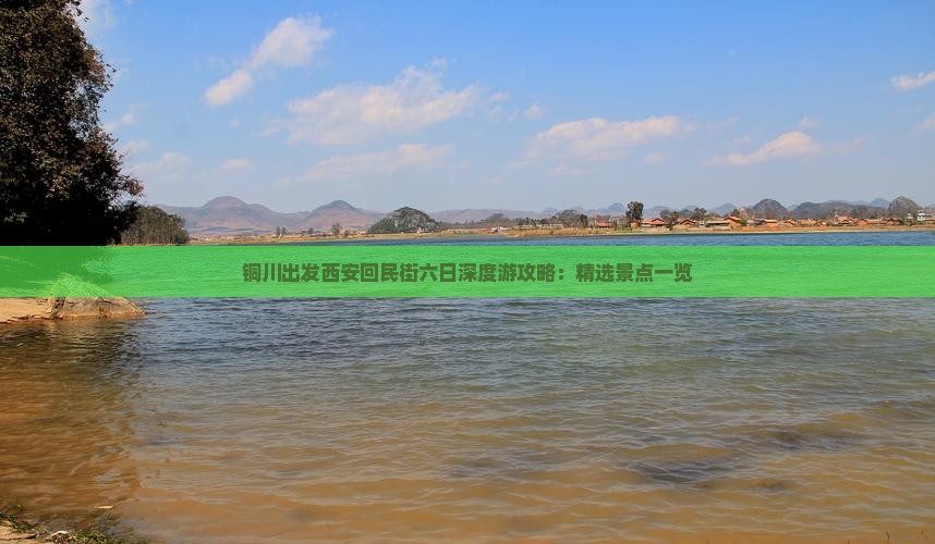 铜川出发西安回民街六日深度游攻略：精选景点一览