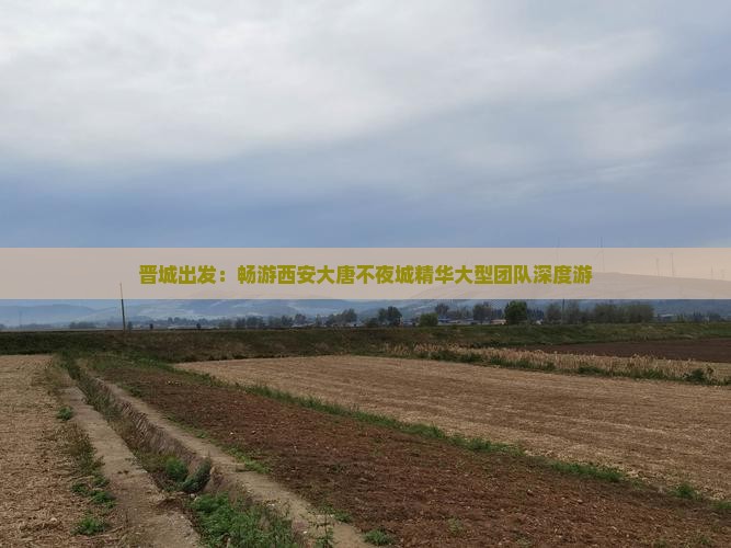 晋城出发：畅游西安大唐不夜城精华大型团队深度游