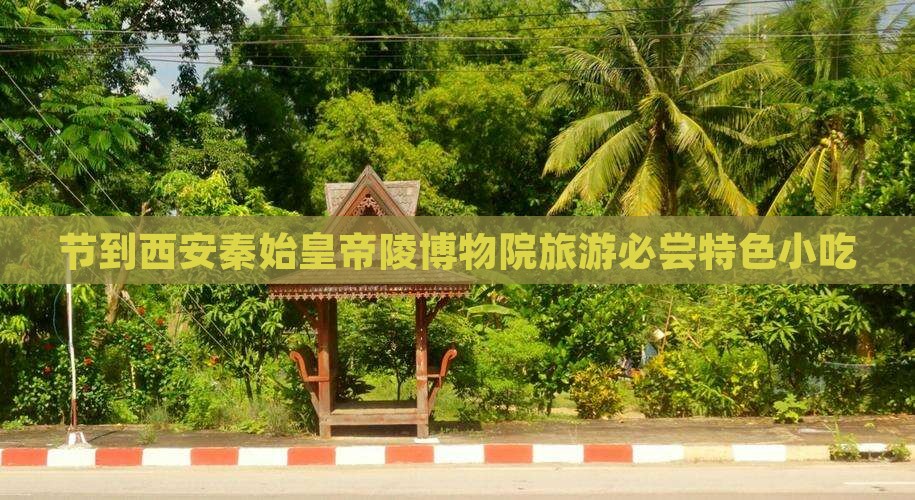 节到西安秦始皇帝陵博物院旅游必尝特色小吃
