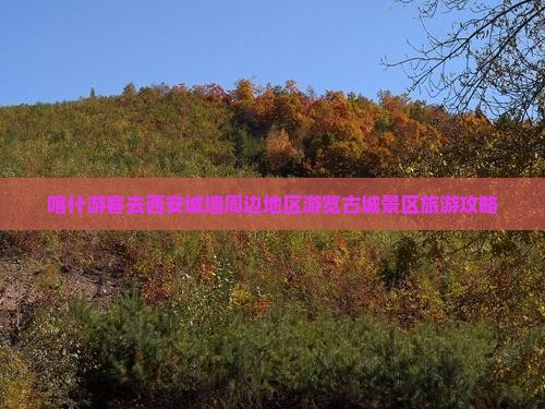 喀什游客去西安城墙周边地区游览古城景区旅游攻略