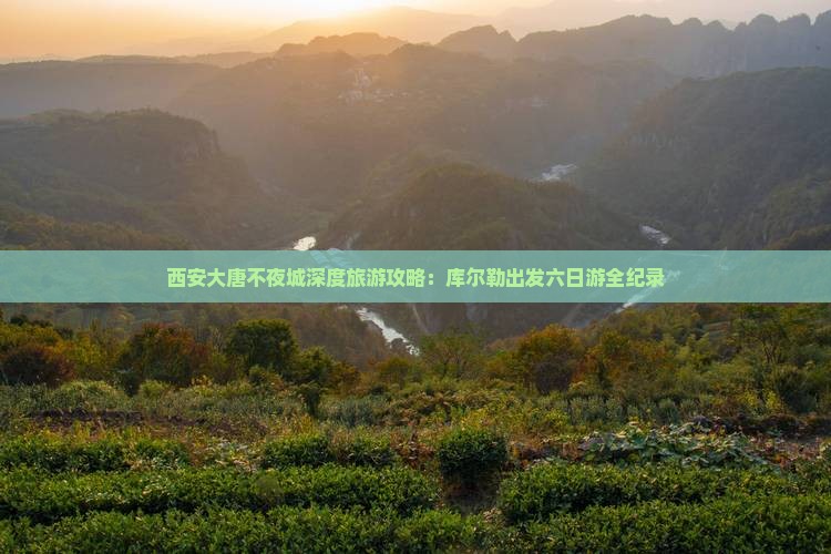西安大唐不夜城深度旅游攻略：库尔勒出发六日游全纪录