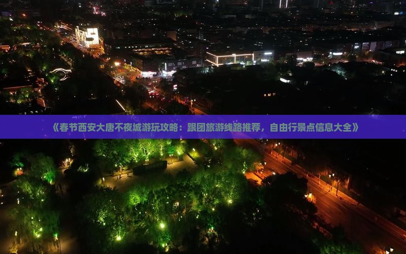 《春节西安大唐不夜城游玩攻略：跟团旅游线路推荐，自由行景点信息大全》