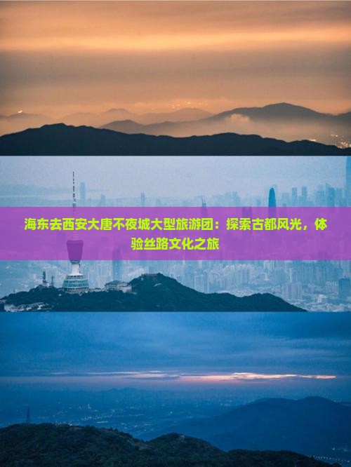 海东去西安大唐不夜城大型旅游团：探索古都风光，体验丝路文化之旅