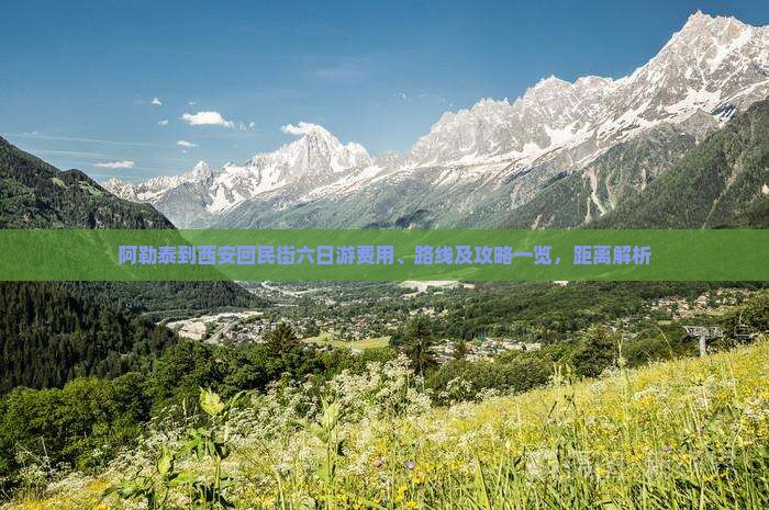 阿勒泰到西安回民街六日游费用、路线及攻略一览，距离解析