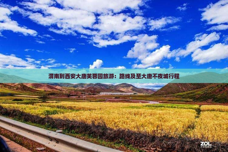 渭南到西安大唐芙蓉园旅游：路线及至大唐不夜城行程