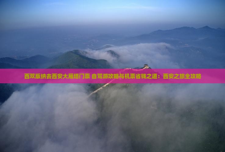 西双版纳去西安大雁塔门票+自驾游攻略与机票省钱之道：西安之旅全攻略