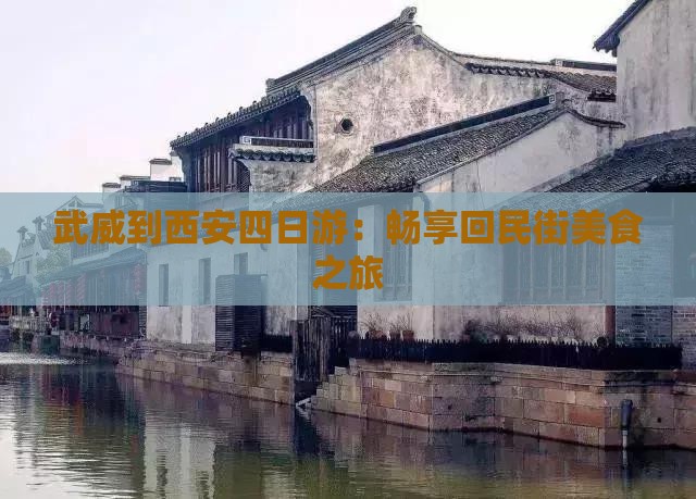 武威到西安四日游：畅享回民街美食之旅