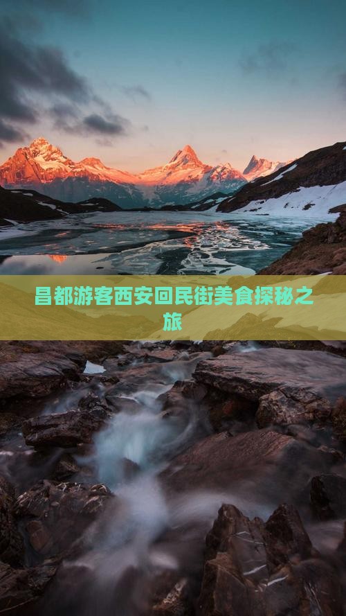 昌都游客西安回民街美食探秘之旅