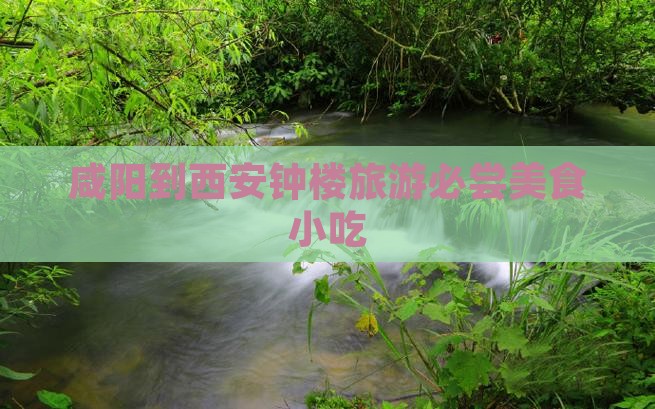 咸阳到西安钟楼旅游必尝美食小吃