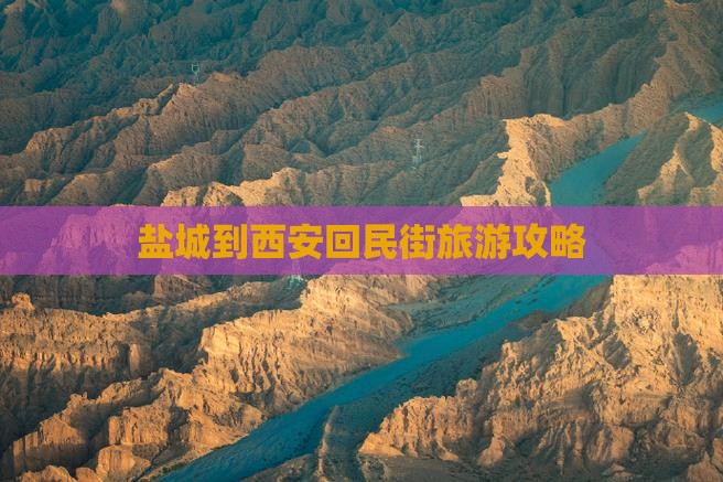 盐城到西安回民街旅游攻略