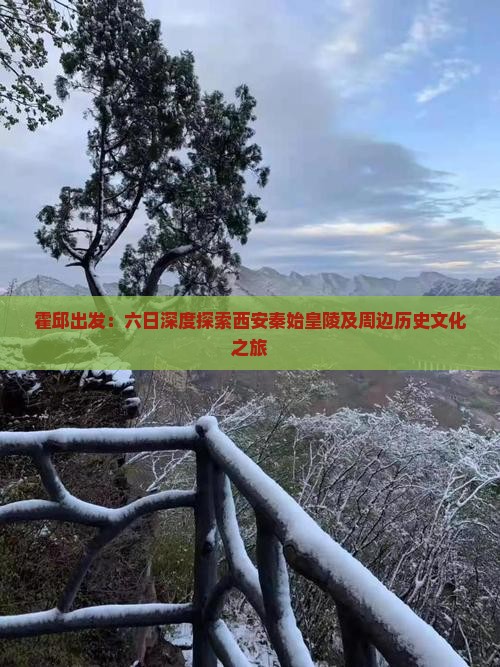 霍邱出发：六日深度探索西安秦始皇陵及周边历史文化之旅