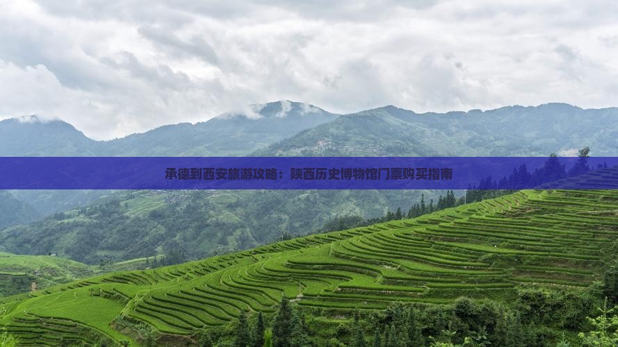 承德到西安旅游攻略：陕西历史博物馆门票购买指南