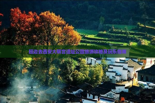 延边去西安大明宫遗址公园旅游攻略及玩乐指南