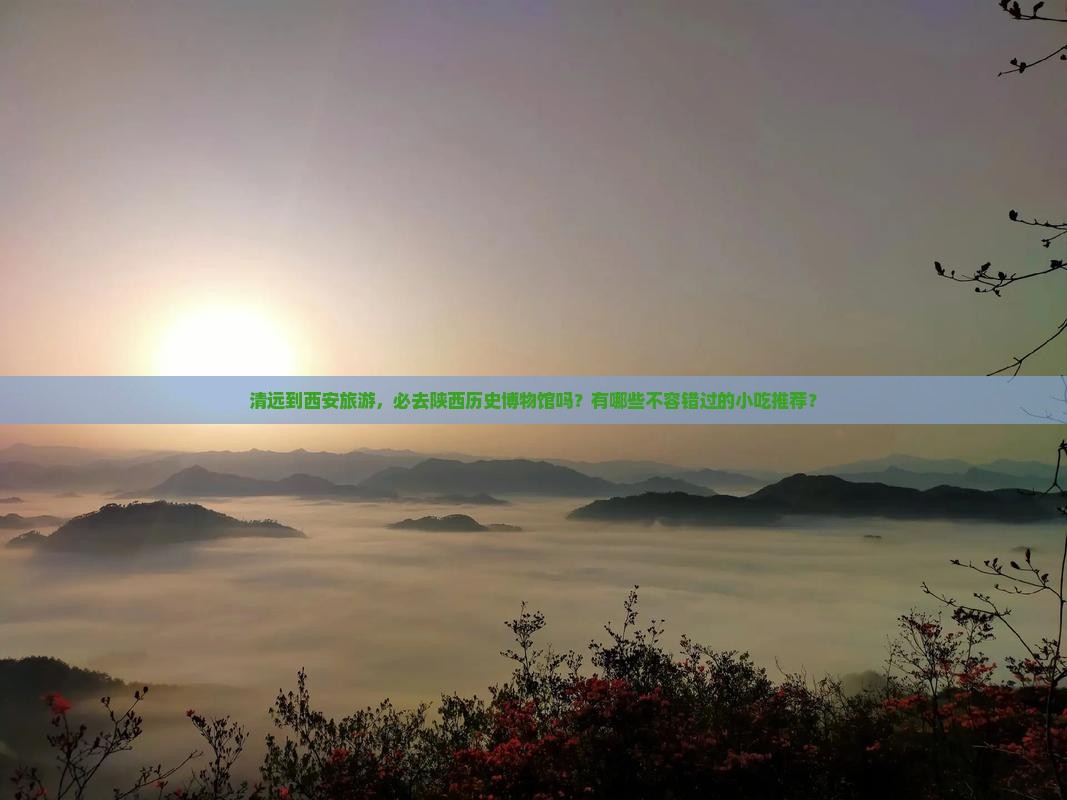 清远到西安陕西历史博物馆旅游小吃