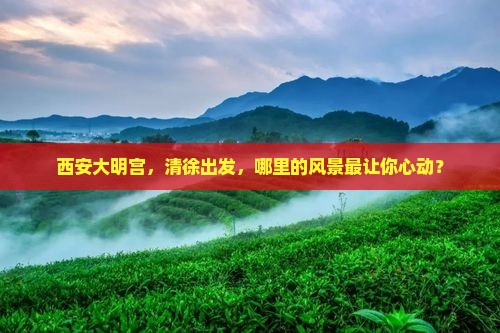 清徐到西安大明宫国家遗址公园哪里玩