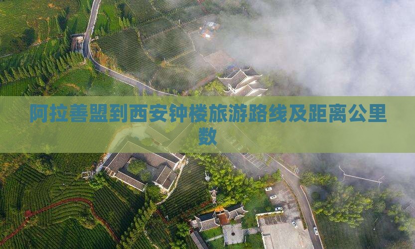 阿拉善盟到西安钟楼旅游