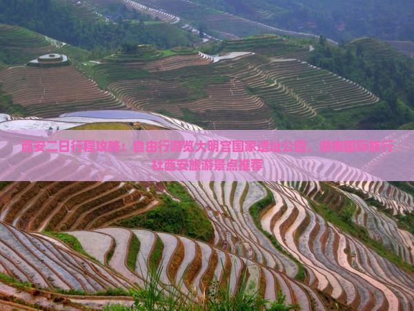 九月去西安大明宫国家遗址公园二日游
