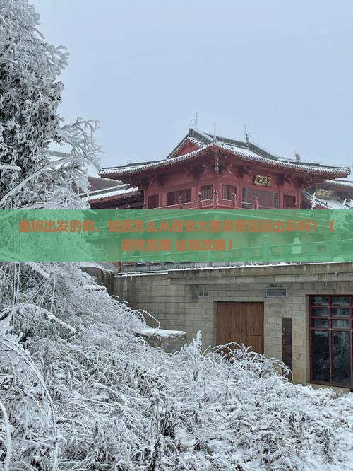 盘锦到西安大唐芙蓉园旅行社