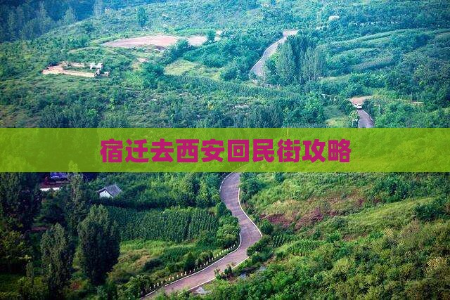 宿迁去西安回民街哪里玩