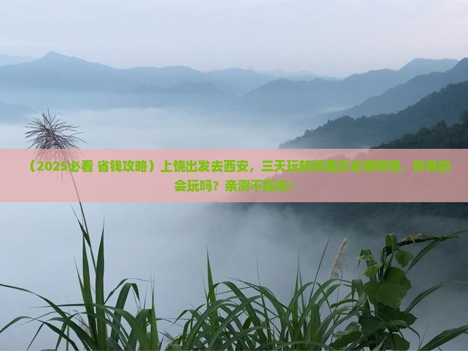 上饶去西安陕西历史博物馆三日游