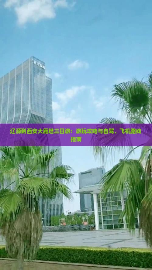 辽源到西安大雁塔三日游：游玩攻略与自驾、飞机路线指南