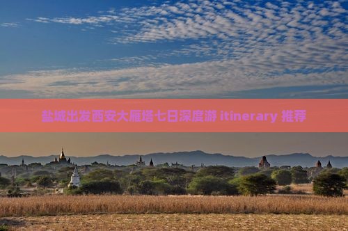 盐城出发西安大雁塔七日深度游 itinerary 推荐