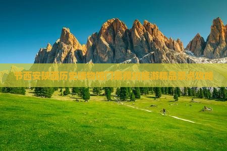 节西安陕西历史博物馆门票预约旅游精品景点攻略