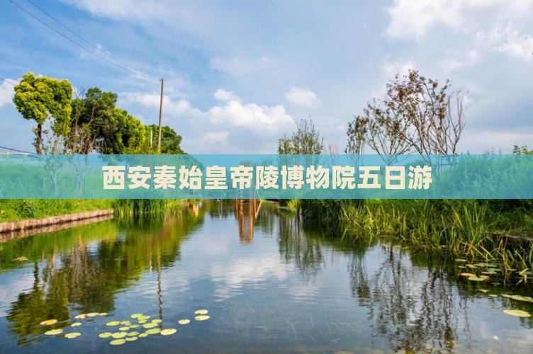 西安秦始皇帝陵博物院五日游