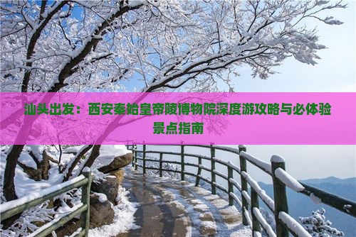 汕头出发：西安秦始皇帝陵博物院深度游攻略与必体验景点指南