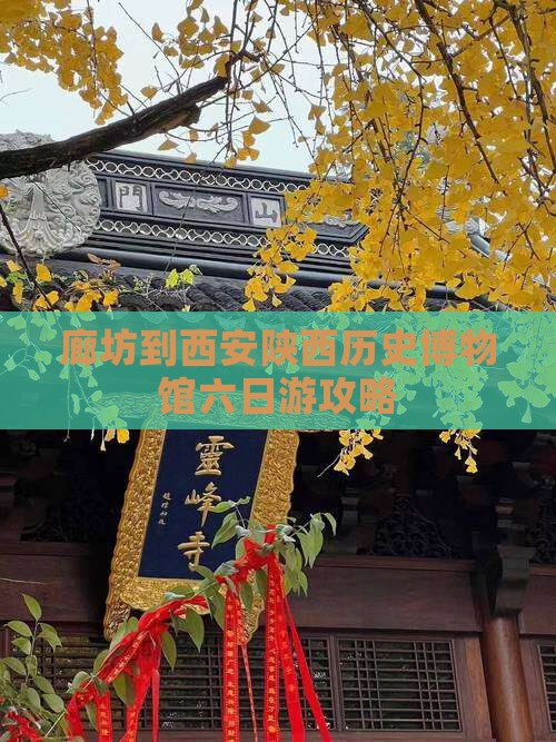 廊坊到西安陕西历史博物馆六日游攻略