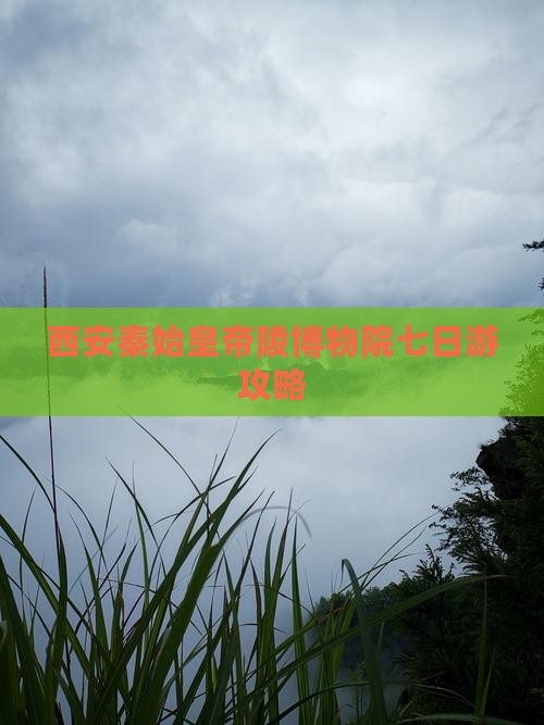 西安秦始皇帝陵博物院七日游攻略