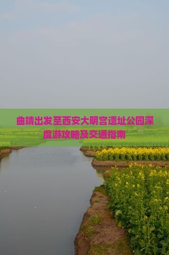 曲靖出发至西安大明宫遗址公园深度游攻略及交通指南