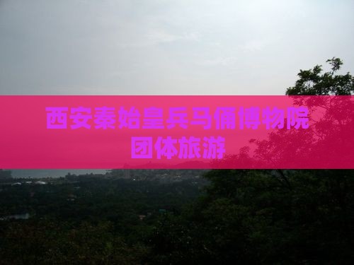 西安秦始皇兵马俑博物院团体旅游