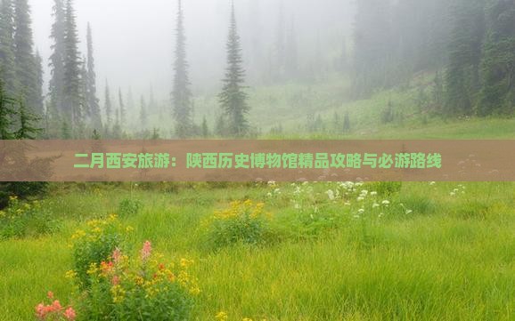 二月西安旅游：陕西历史博物馆精品攻略与必游路线