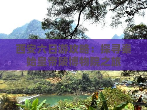 西安六日游攻略：探寻秦始皇帝陵博物院之旅